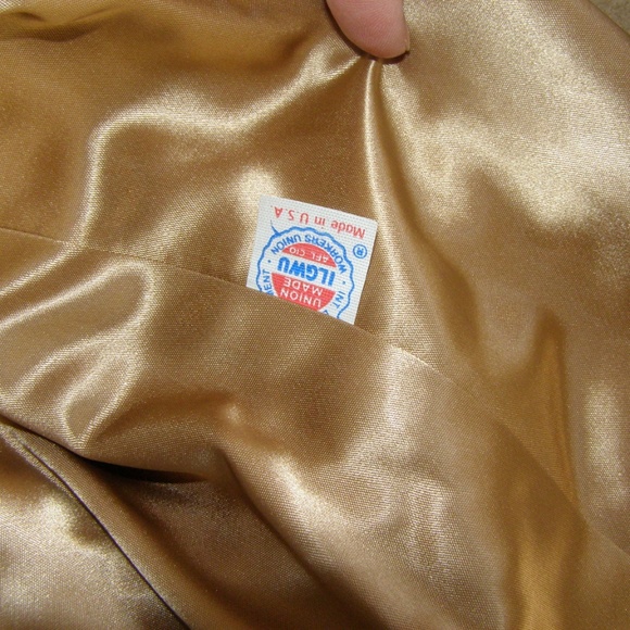 Reposh Vintage Fleurette 100% Camel Hair Long Coat belted - Picture 5 of 7